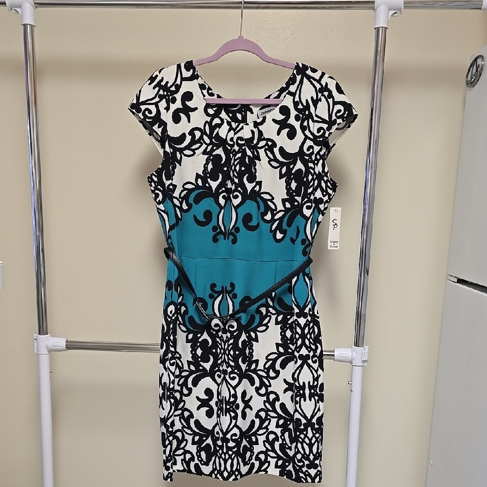 Shelby & Palmer Monochrome Dress